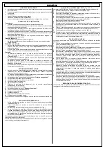 Preview for 9 page of Proteco ROLLER CAT 5 Installation And Use Manual