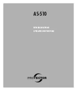 Protector AS-510 Operating Instructions Manual preview