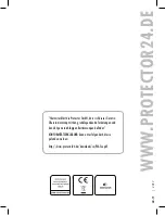 Preview for 28 page of Protector WA-5 Operating Instructions Manual