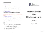 Preview for 2 page of Protex DigiPaz - 307 User Manual