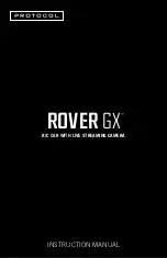 Protocol ROVER GX Instruction Manual preview