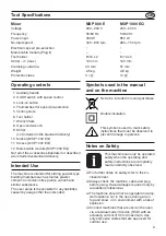 Preview for 9 page of Protool MXP 1000 EQ Manual