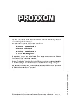 Preview for 30 page of Proxxon WB 220/E Operating Instructions Manual