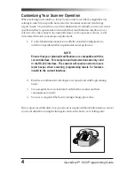 Preview for 10 page of PSC QuickScan 1000 Programming Manual