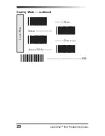 Preview for 32 page of PSC QuickScan 1000 Programming Manual