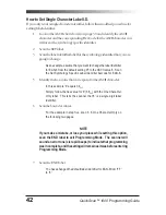 Preview for 48 page of PSC QuickScan 1000 Programming Manual