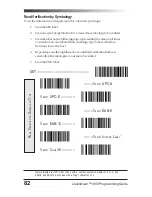 Preview for 88 page of PSC QuickScan 1000 Programming Manual