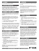 Preview for 2 page of PSE LG 05 SS Assembly & Operation Instructions