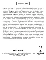 Preview for 16 page of PSG Wilden A2550V Series Engineering, Operation & Maintenance