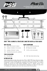 Preview for 1 page of PSS CRIB TPRS Carrier Installation Manual