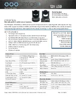 Preview for 1 page of PTZOptics PT12X-USB Quick Start Manual