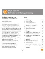 Preview for 33 page of Puck KEYSAFE User And Assembly Manual