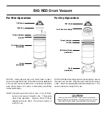 Preview for 4 page of Pullman Holt Big Red Drum Operation & Care Instructions Manual