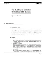 Preview for 7 page of Pulnix TM-5LC Operation Manual