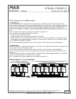 Preview for 25 page of Puls CT10.241 Manual