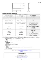 Preview for 2 page of Pulsar AWO 350 Assembly Instructions