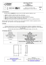 Pulsar AWO385 Installation Instructions preview