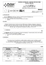 Pulsar Nedap Power 4M Assembly Instructions preview