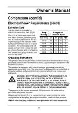 Preview for 20 page of Pulsar PCE6150VK Owner'S Manual