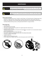 Preview for 23 page of Pulsar PG2200BiS Operator'S Manual