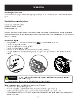 Preview for 13 page of Pulsar PG2300iSCO Operator'S Manual