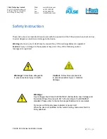 Preview for 2 page of Pulse FXI6 Series User Manual