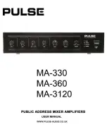 Pulse MA-3120 User Manual preview