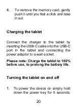 Preview for 20 page of Punos PTX1022G User Manual