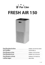 Preview for 1 page of Pur Line FRESH AIR 150 User Manual