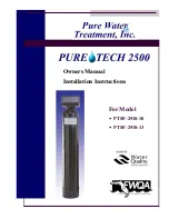 Preview for 1 page of Pure Water PTSF-2510-10 Owner'S Manual