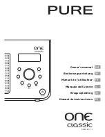 PURE ONE classic Series II Owner'S Manual preview