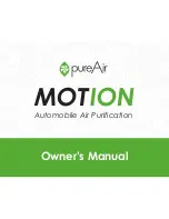 PureAir Motion Owner'S Manual preview