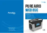 PureAiro WCD 85C Installation & Operation Manual preview