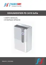 Puredry PD 2419 Sofia User Manual preview