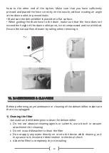 Preview for 19 page of Puredry PDDW 12100 Famous User Manual