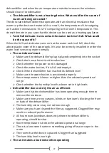 Preview for 22 page of Puredry PDDW 12100 Famous User Manual