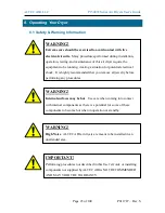 Preview for 23 page of Puregas P1500W Series User Manual