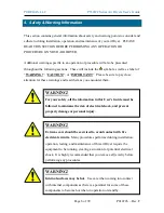 Preview for 6 page of Puregas P550W2 Series User Manual