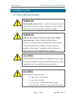 Preview for 11 page of Puregas P550W2 Series User Manual