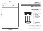 PurePro ERS-106UV User Manual preview