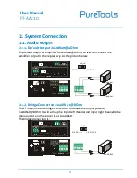 Preview for 8 page of PureTools PT-AA220 User Manual