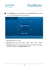 Preview for 35 page of PureTools PT-PSW-42 User Manual