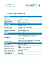 Preview for 22 page of PureTools PT-SP-HD14BT User Manual