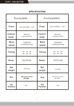 Preview for 4 page of PuriSystems PuriCare 500 User Manual