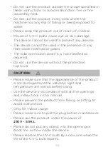 Preview for 3 page of Purize H04 Operation Instruction Manual