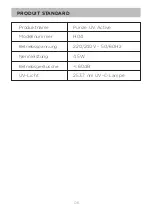 Preview for 42 page of Purize H04 Operation Instruction Manual