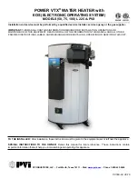 Preview for 1 page of PVI Power VTX 100 L 225 A-PVX Installation And Service