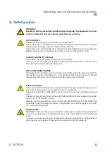 Preview for 5 page of PVR DRY 100 Operating And Maintenance Instructions Manual