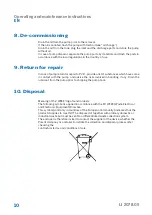 Preview for 10 page of PVR DRY 100 Operating And Maintenance Instructions Manual