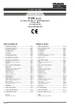 Preview for 2 page of PVR EU 105 Operating And Maintenance Instructions Manual